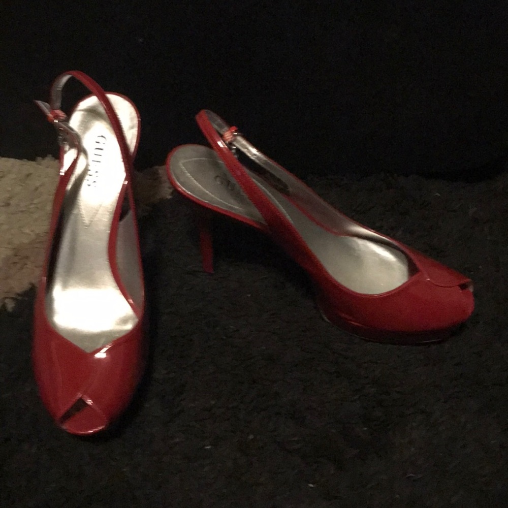 Guess Red Heels
